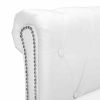 Picture of Living Room Artificial Leather Sofa 79" - White