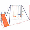 Picture of Outdoor Kid Swing Set and Slide