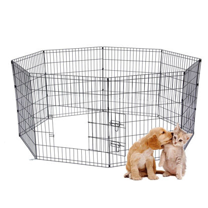 Picture of 24" Dog Playpen Kennel Cage