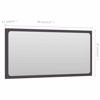 Picture of Bathroom Mirror 32" - Gray