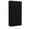 Picture of Office Filing Cabinet 35" - Black