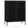 Picture of Steel Storage Cabinet 31" - Black