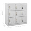 Picture of Office Locker Storage Cabinet - L Gray