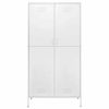 Picture of Industrial Steel Locker Steel Wardrobe Storage Cabinet 35" - White