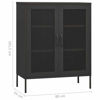 Picture of Steel Office Storage Cabinet 31" - Ant