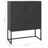 Picture of Steel Storage Cabinet 31" - Black