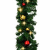 Picture of 16' Christmas Garland with Decor and LED