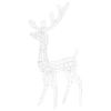 Picture of Christmas Decor Acrylic Reindeers with LED - White