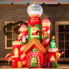 Picture of Outdoor Inflatable Christmas Decor Candy Castle - 10ft