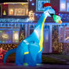 Picture of Outdoor Inflatable Dinosaur Christmas Decor - 10ft