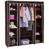 Picture of Fabric Closet Cabinet - Brown