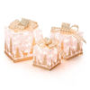 Picture of Christmas Gift Boxes with Lights - 3 pc