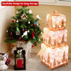 Picture of Christmas Gift Boxes with Lights - 3 pc