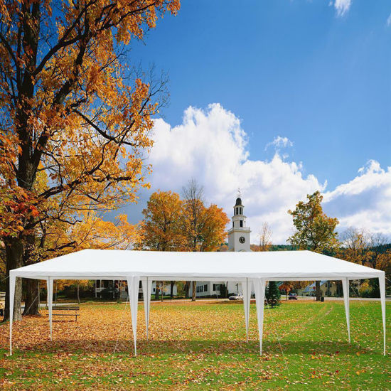 Picture of Outdoor 10x30 Gazebo Tent - White