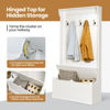 Picture of MudRoom Hallway Entryway Coat Rack Storage