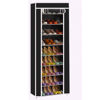 Picture of Fabric Shoe Cabinet with Cover 22" - Black